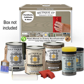 Multi-purpose Wood'n Kit (4x Lg) - Drift Wood - Exterior Top Coat