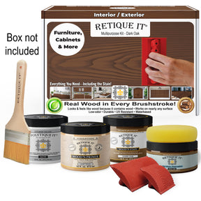 Multi-purpose Wood'n Kit (Med) - Dark Oak - Exterior Top Coat