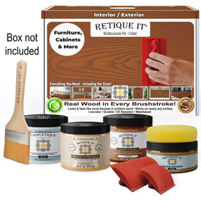 Multi-purpose Wood'n Kit (Med) - Cedar - Interior Top Coat