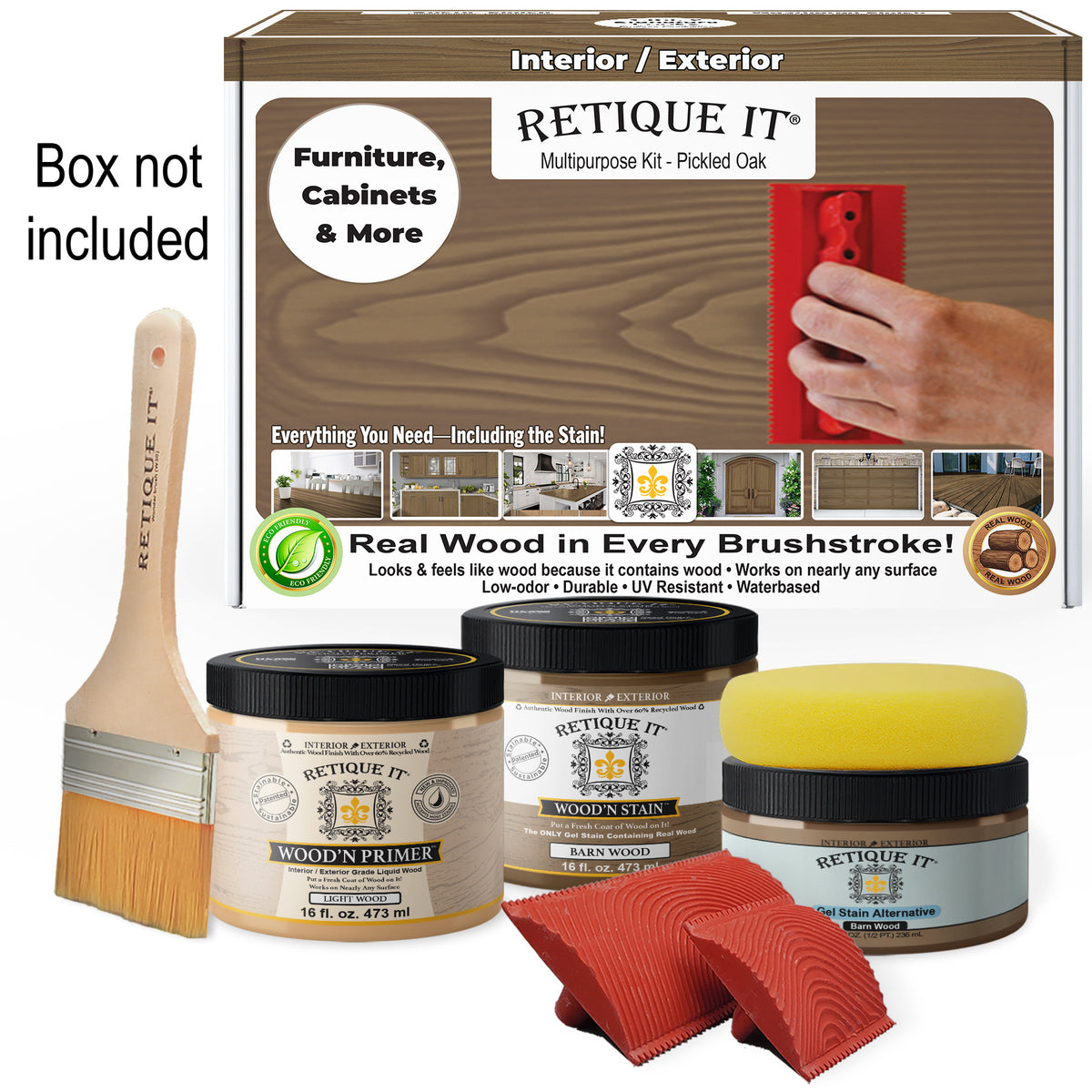 Multi-purpose Wood'n Kit (Med) - Barn Wood