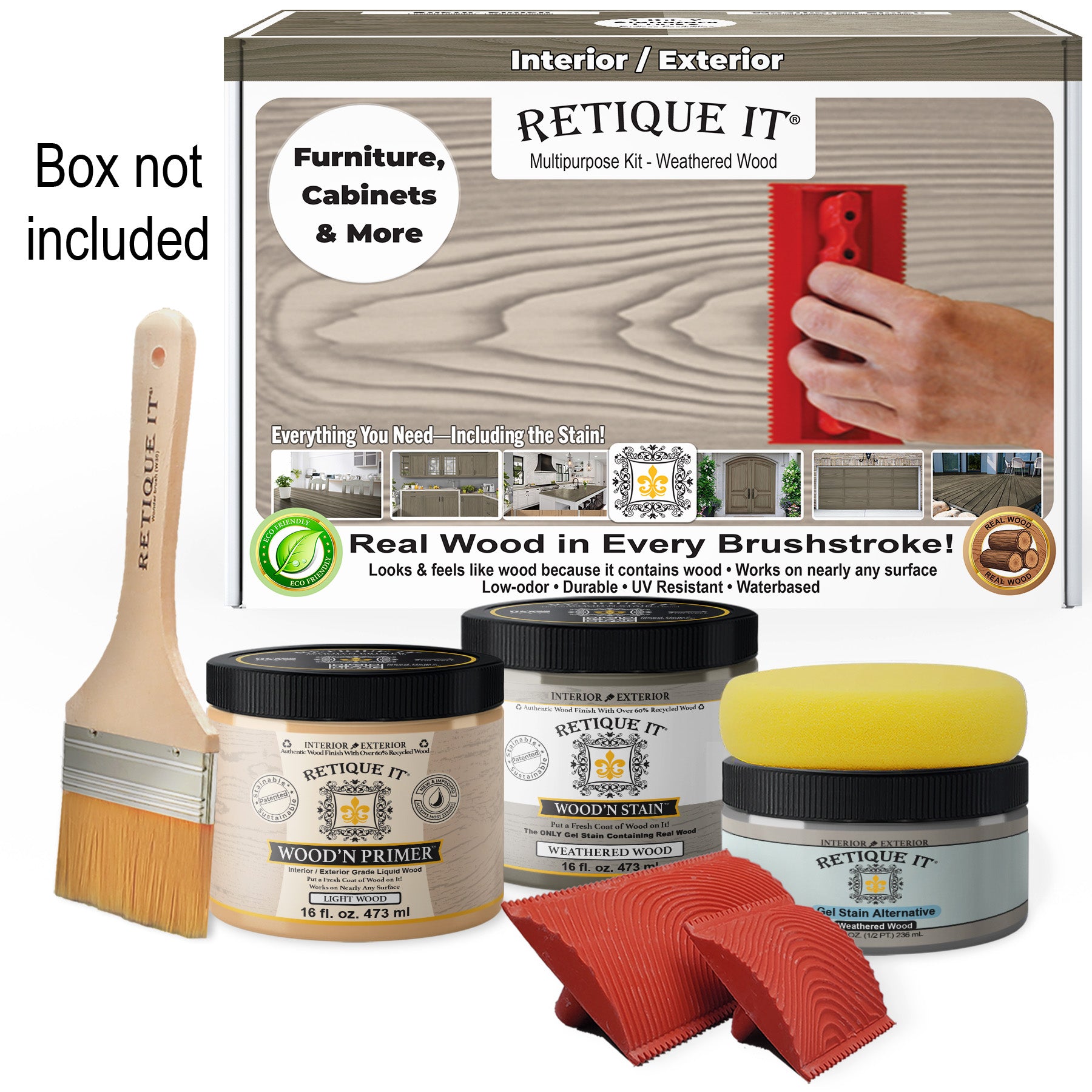 Multi-purpose Wood'n Kit (Med) - Weathered Wood