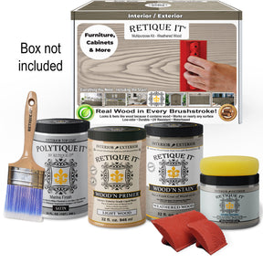 Multi-purpose Wood'n Kit (Large) - Weathered Wood - Exterior Top Coat