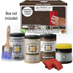 Multi-purpose Wood'n Kit (Large) - Black Walnut - Exterior Top Coat