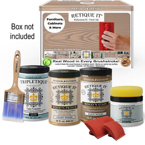 Multi-purpose Wood'n Kit (Large) - French Oak - Interior Top Coat