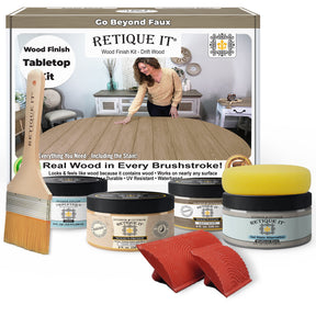 Tabletop Wood'n Finish Kit - Drift Wood