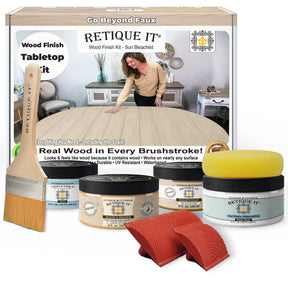 Tabletop Wood'n Finish Kit - Sun Bleached