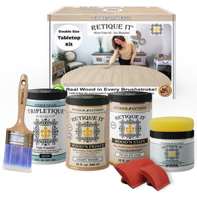 Tabletop Wood'n Finish Kit (4x Large) - Sun Bleached