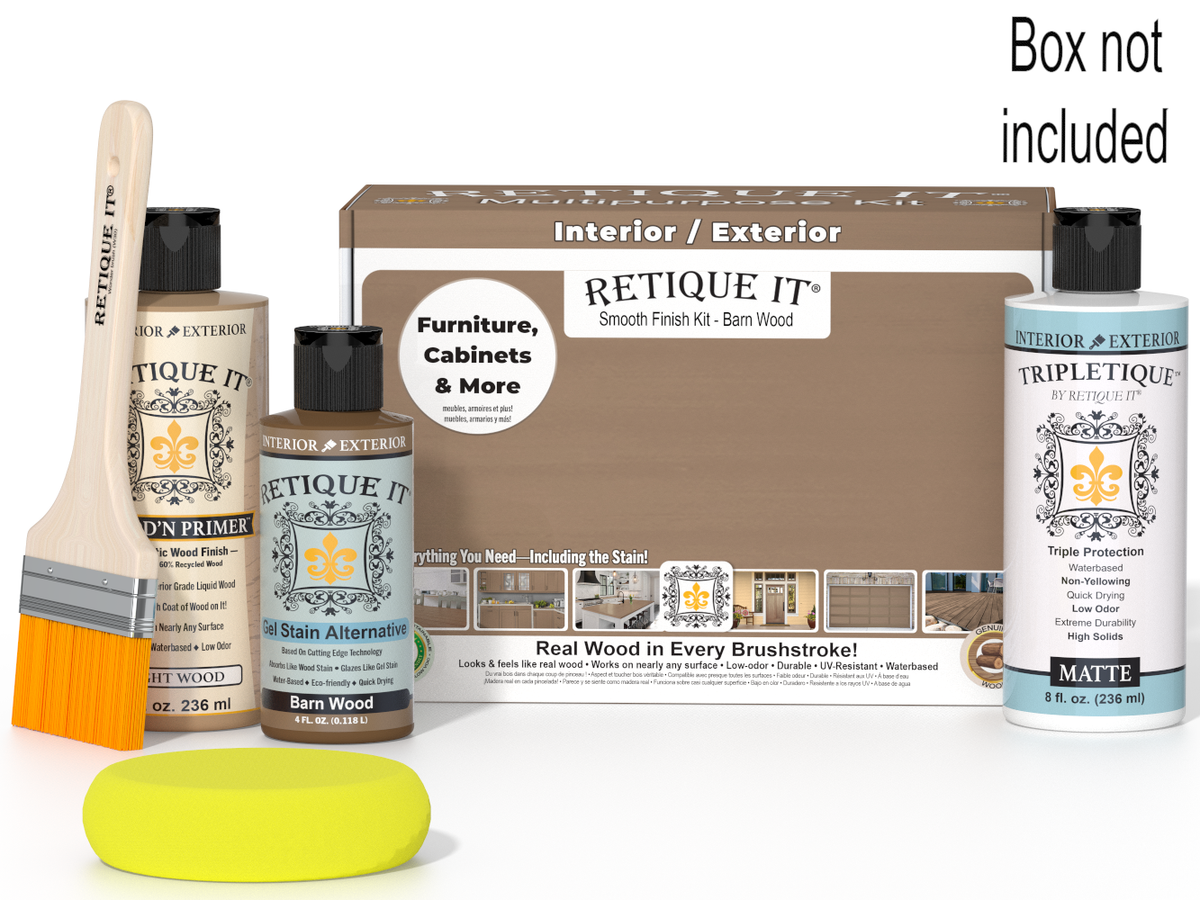 Multi-purpose Smooth Finish Kit - Barn Wood - Interior Top Coat