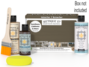Multi-purpose Smooth Finish Kit - Black Walnut - Interior Top Coat