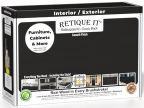 Multi-purpose Smooth Finish Kit - Classic Black - Exterior Top Coat