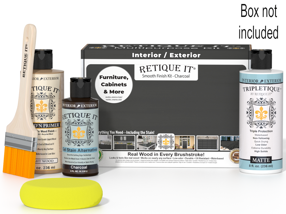 Multi-purpose Smooth Finish Kit - Charcoal - Interior Top Coat