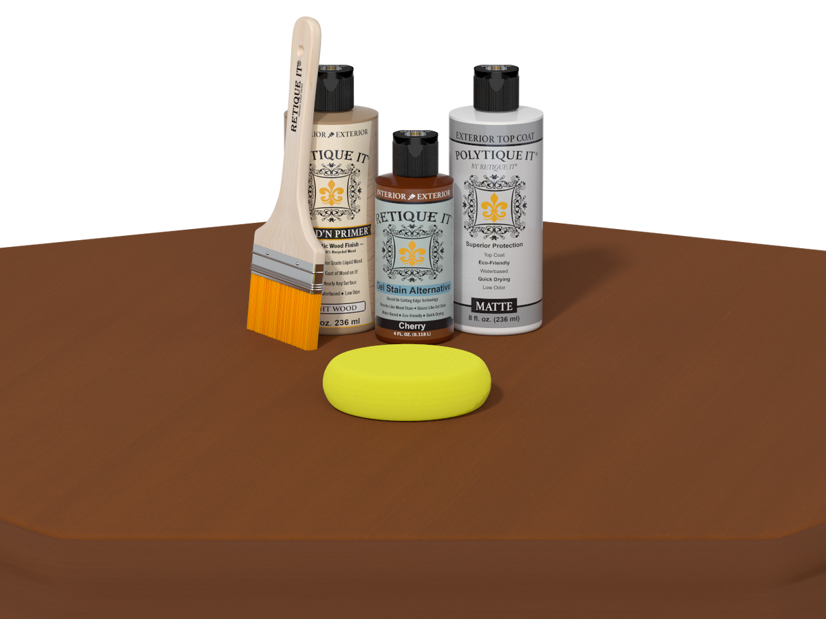 Multi-purpose Smooth Finish Kit - Cherry - Exterior Top Coat