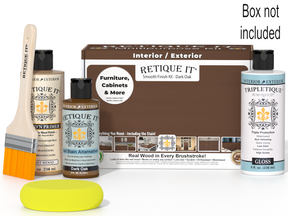 Multi-purpose Smooth Finish Kit - Dark Oak - Interior Top Coat