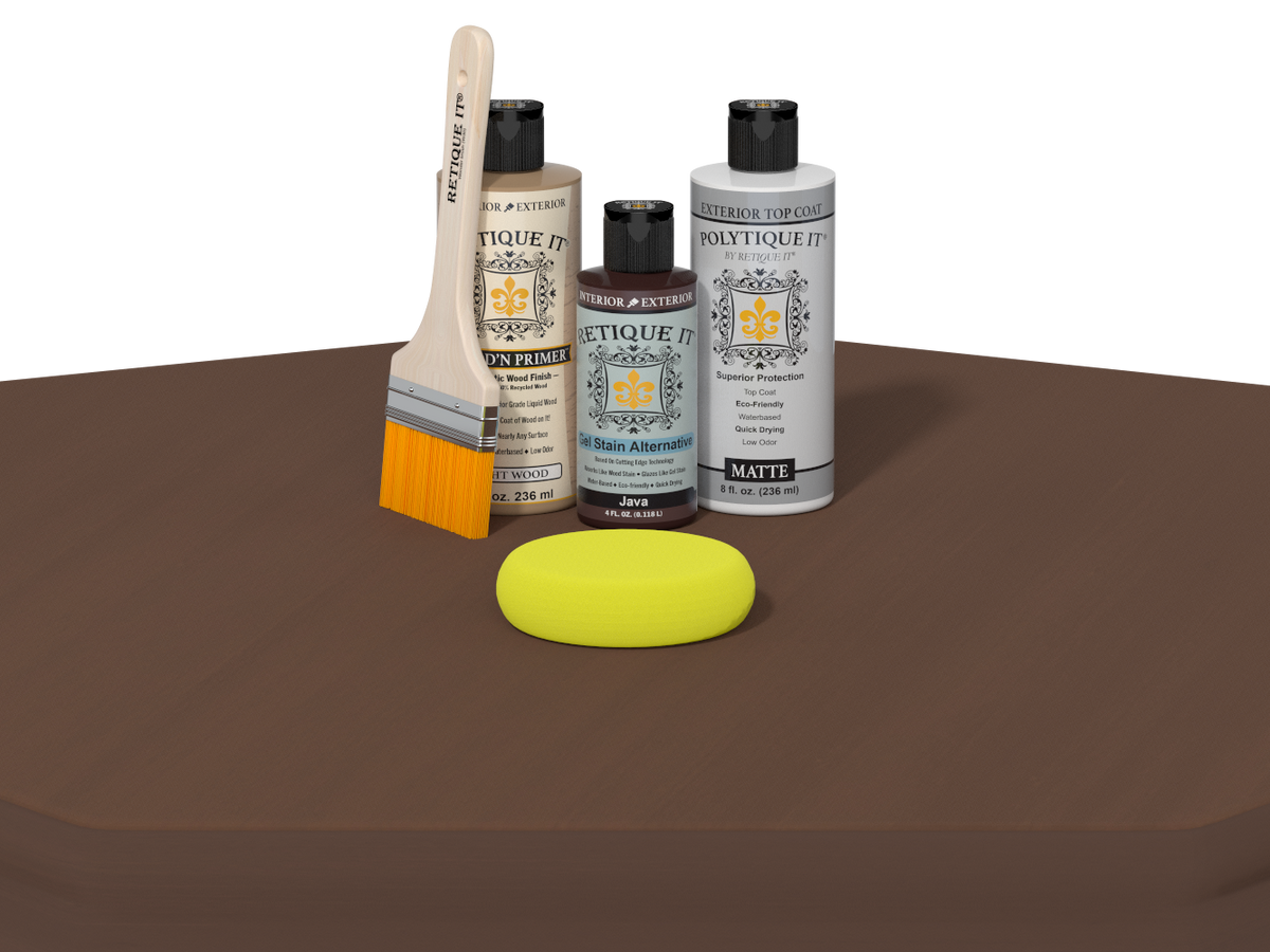 Multi-purpose Smooth Finish Kit - Java - Exterior Top Coat