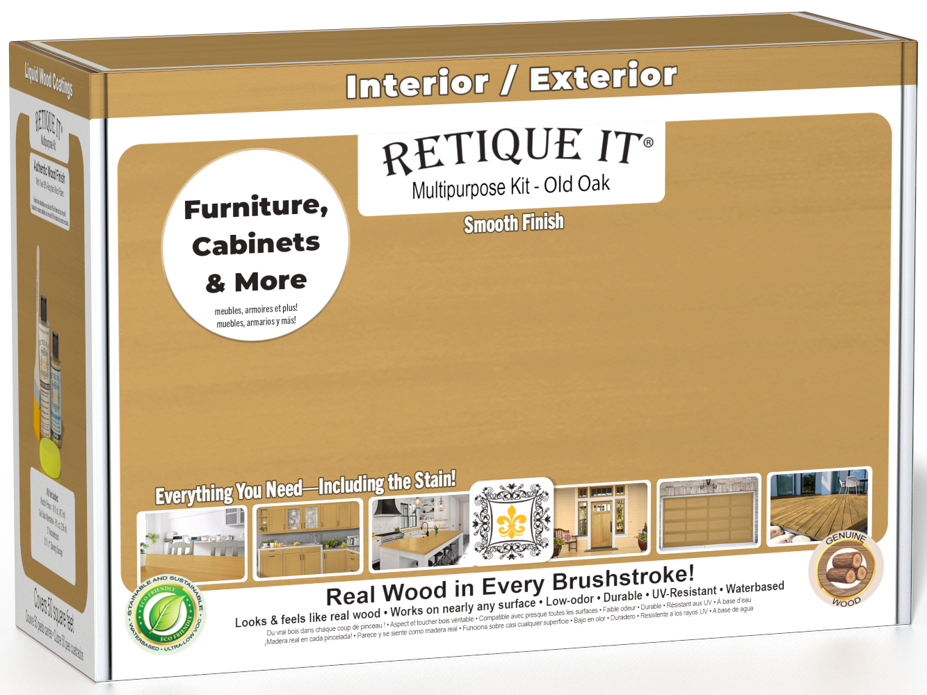 Multi-purpose Smooth Finish Kit - Old Oak