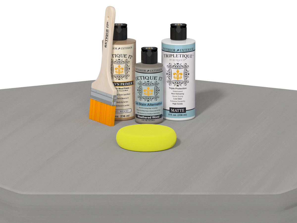 Multi-purpose Smooth Finish Kit - Weathered Wood - Interior Top Coat