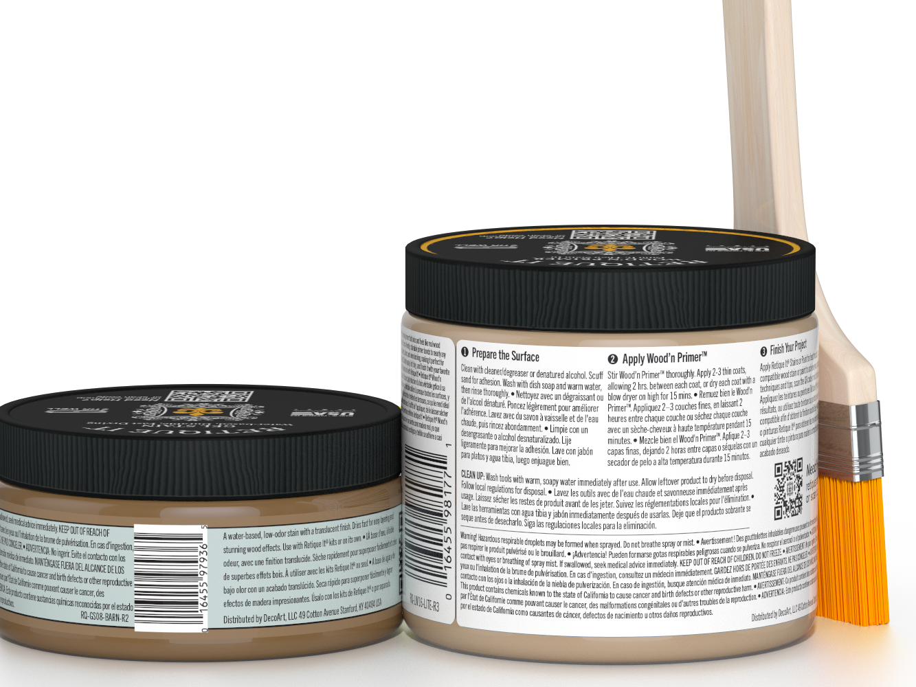 Multi-purpose Smooth Finish Kit (Med) - Barn Wood