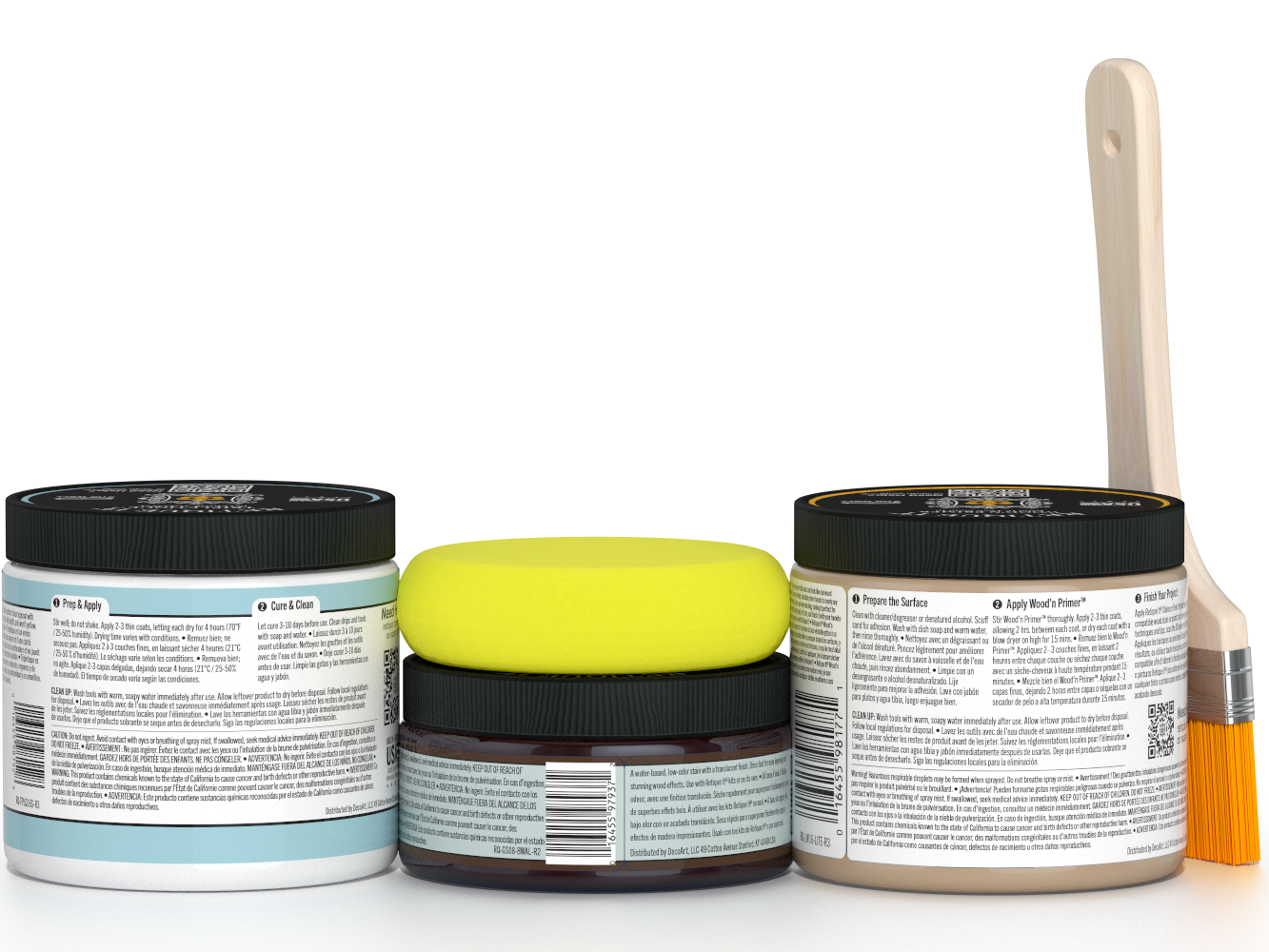 Multi-purpose Smooth Finish Kit (Med) - Black Walnut - Interior Top Coat