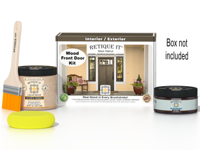 Wood'n Door Smooth Finish Kit - Black Walnut