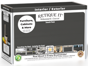 Multi-purpose Smooth Finish Kit (Med) - Charcoal - Interior Top Coat