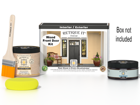Wood'n Door Smooth Finish Kit - Charcoal