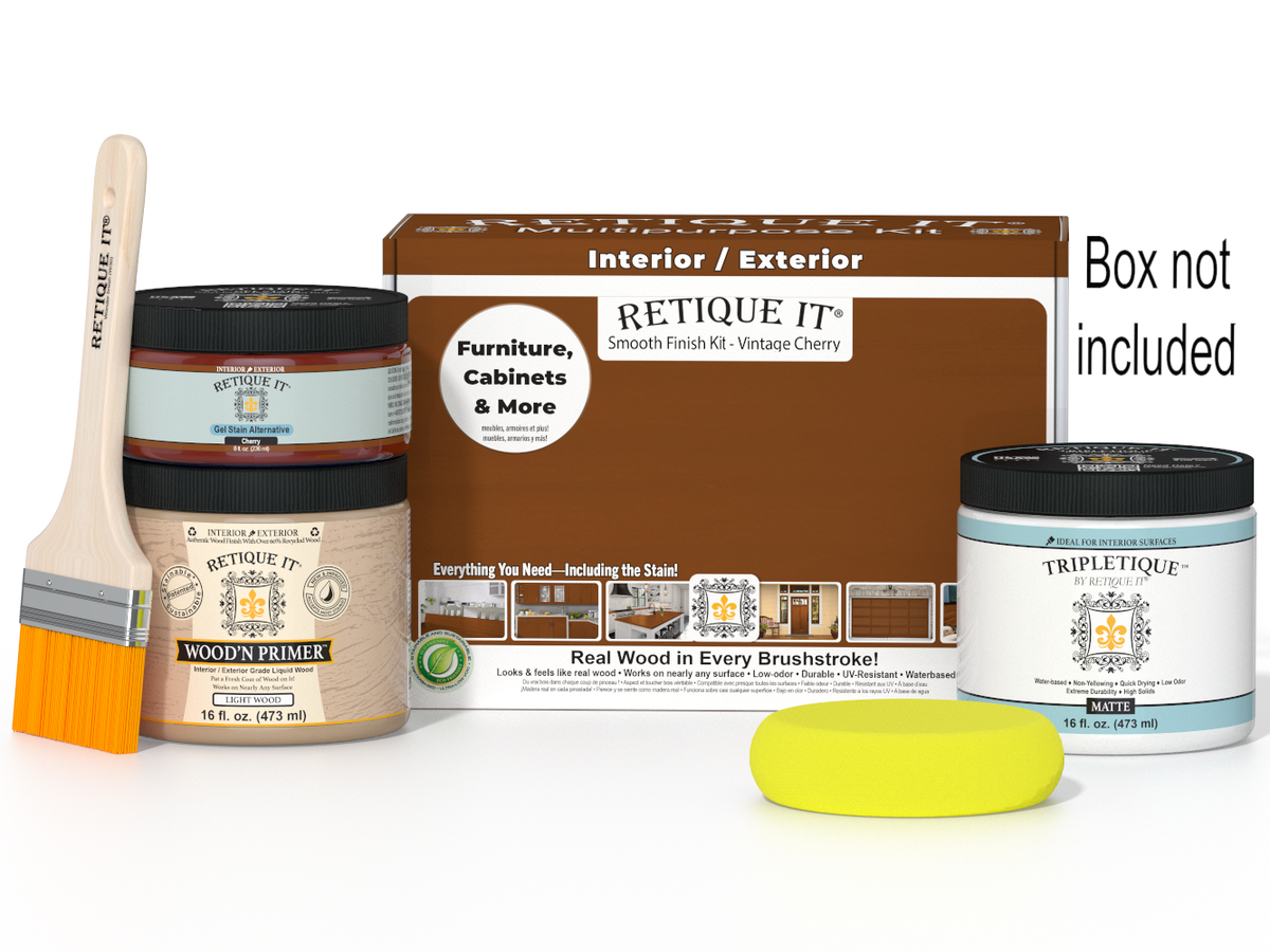 Multi-purpose Smooth Finish Kit (Med) - Cherry - Interior Top Coat