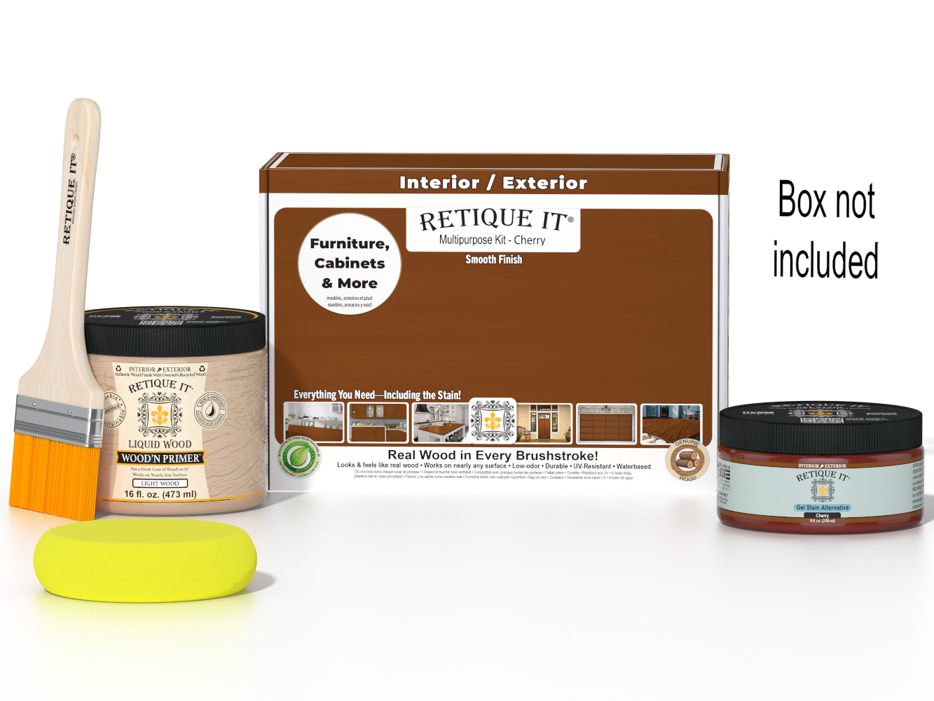 Multi-purpose Smooth Finish Kit (Med) - Cherry