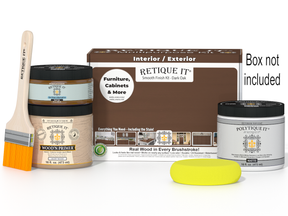 Multi-purpose Smooth Finish Kit (Med) - Dark Oak - Exterior Top Coat