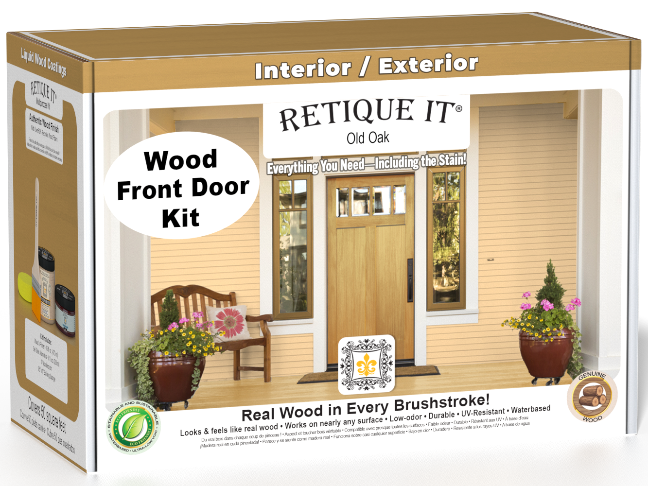 Wood'n Door Smooth Finish Kit - Old Oak