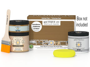 Multi-purpose Smooth Finish Kit (Med) - Pecan - Exterior Top Coat