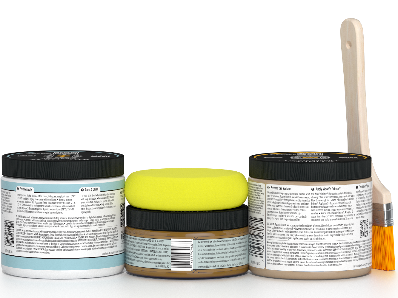 Multi-purpose Smooth Finish Kit (Med) - Pecan - Interior Top Coat