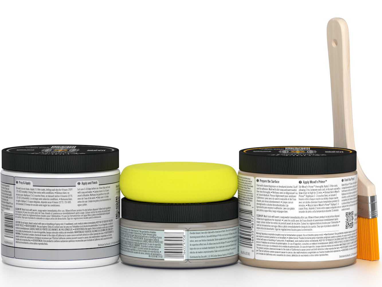 Multi-purpose Smooth Finish Kit (Med) - Weathered Wood - Exterior Top Coat