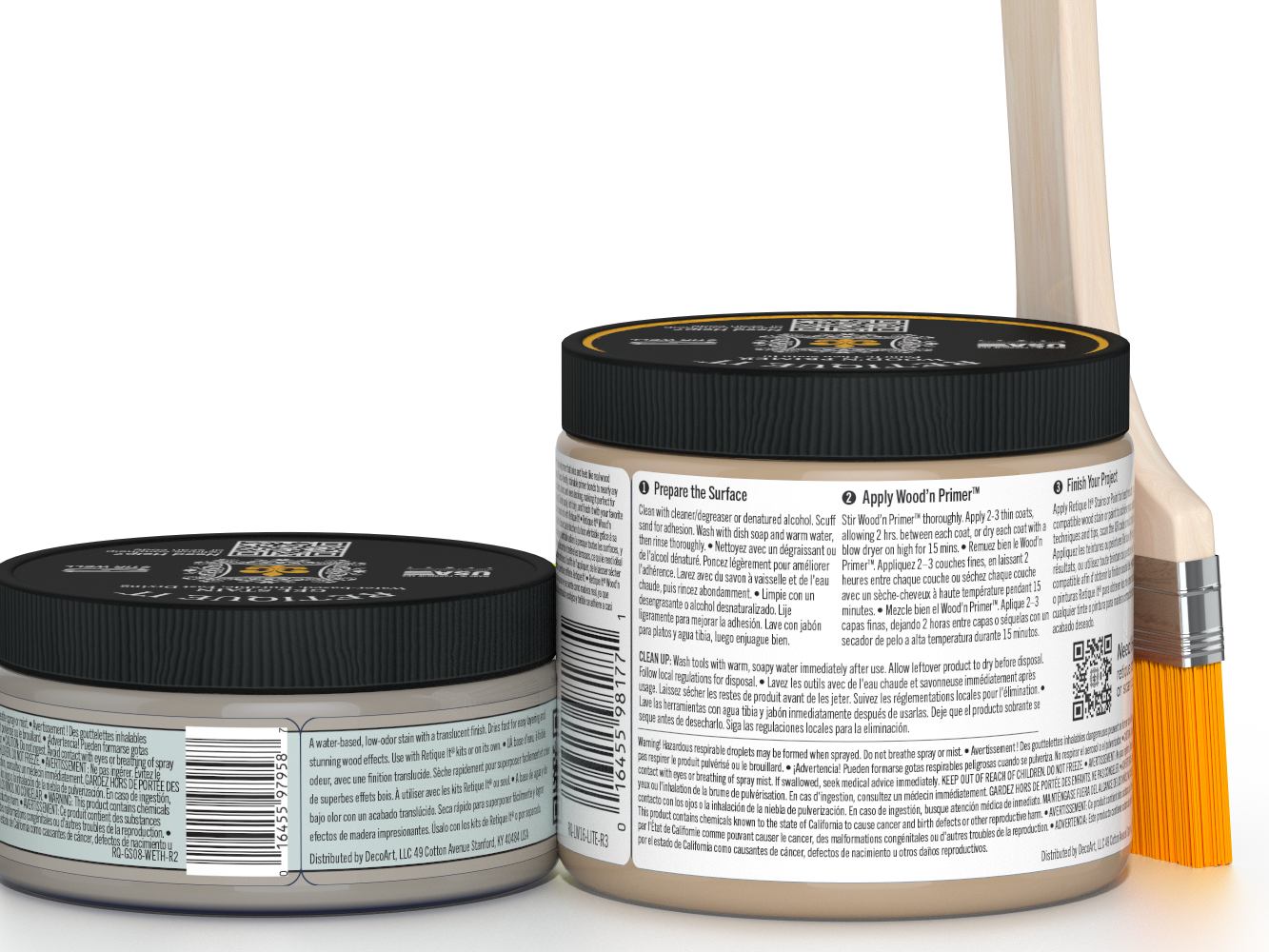 Multi-purpose Smooth Finish Kit (Med) - Weathered Wood