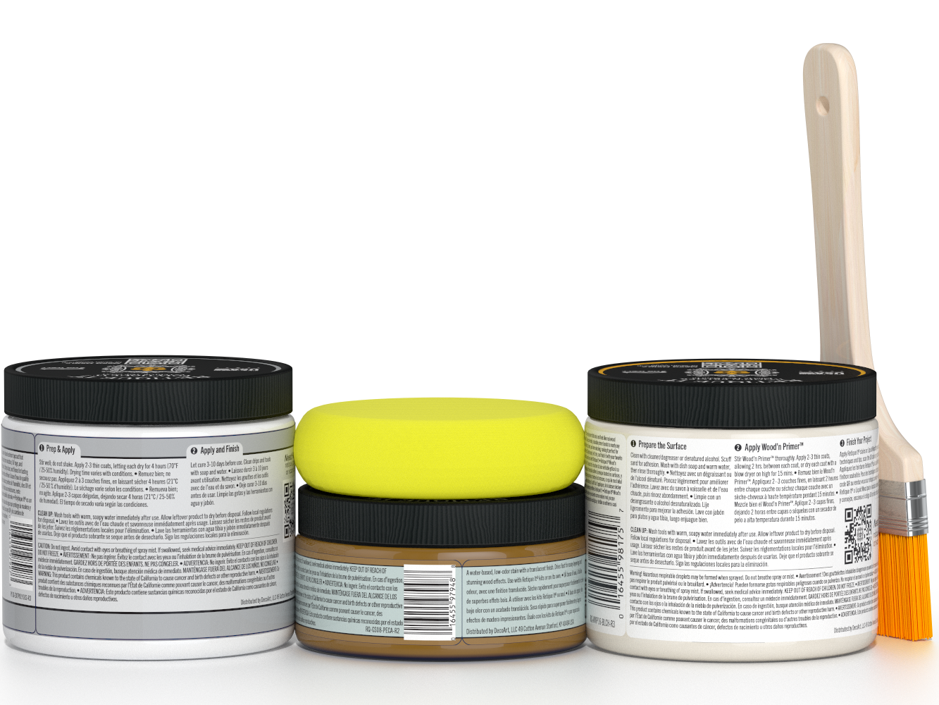 Multi-purpose Smooth Finish Kit (Med) - White Oak - Exterior Top Coat