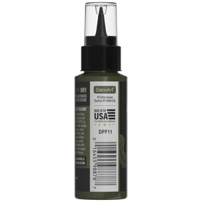 DecoArt Bloom Texture Paint in Meadow Veil, shown in a product container