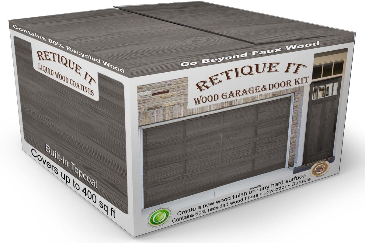 Wood'n Door Kit (Front & Garage Door) - Harbor Gray