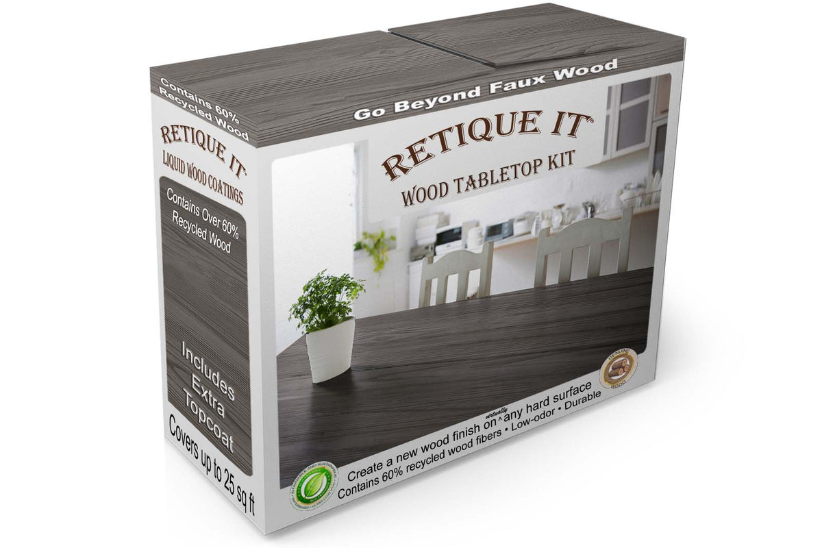 Tabletop Wood'n Finish Kit - Harbor Gray