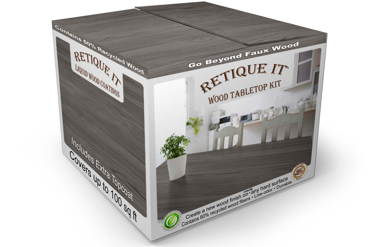 Tabletop Wood'n Finish Kit (4x Large) - Harbor Gray