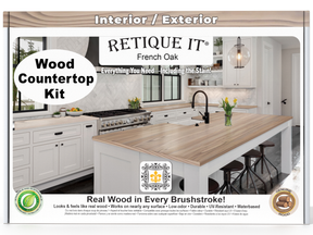 Countertop Kit - Kitchen Island - French Oak