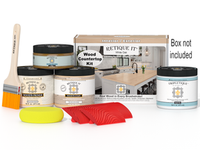 Countertop Kit - Kitchen Island - White Oak