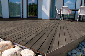 Retique It Multi-purpose Smooth Finish Kit in Harbor Gray for interior wood surfaces, featuring a sleek, even top coat.