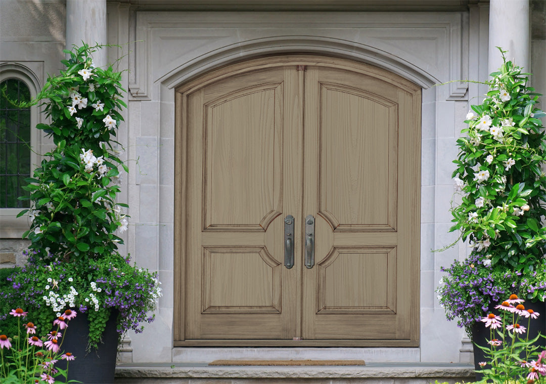 Wood'n Finish Front Door Kit (Double) - Drift Wood