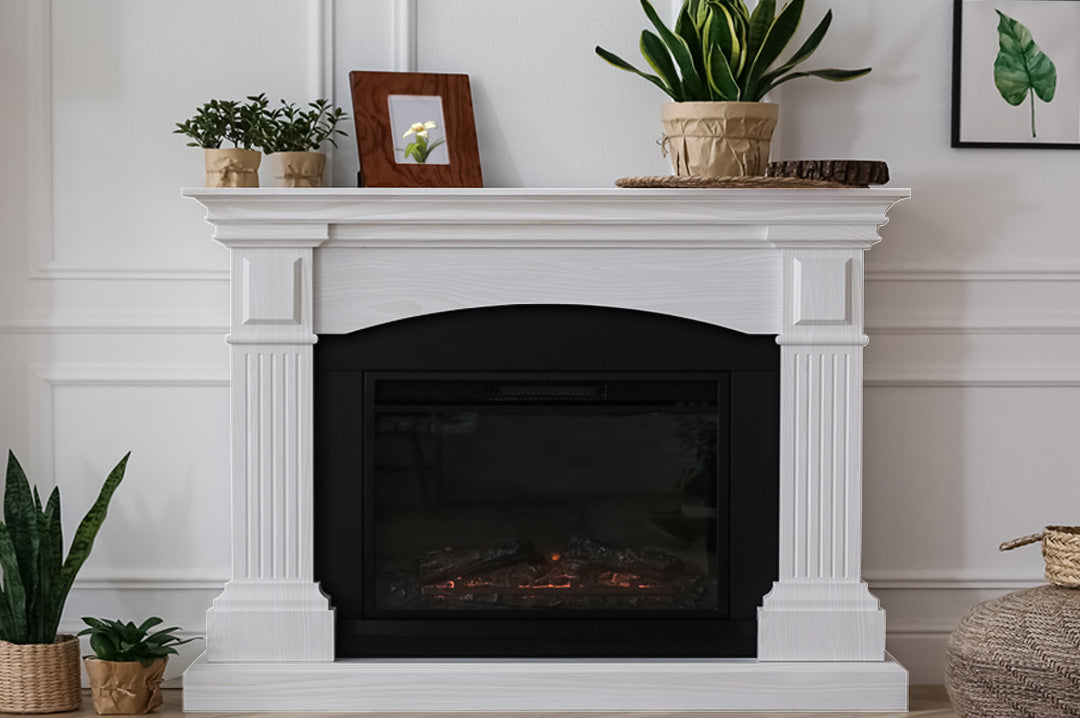 Fireplace Wood'n Finish Kit (Full Fireplace) - White Wash