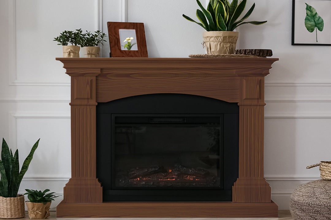 Fireplace Wood'n Finish Kit (Full Fireplace) - Dark Oak