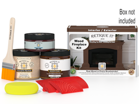 Fireplace Wood'n Finish Kit (Full Fireplace) - Java