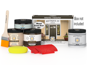 Wood'n Finish Front Door Kit - Charcoal