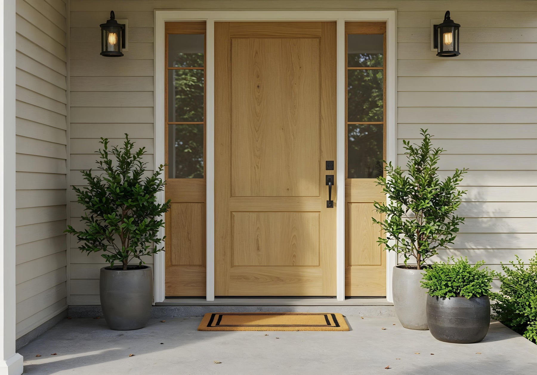 Wood'n Door Kit (Front & Garage Door) - White Oak