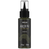 DecoArt Bloom Texture Paint in Meadow Veil, front view of the paint container label