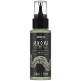 DecoArt Bloom Texture Paint in mint green, shown in front-facing product packaging