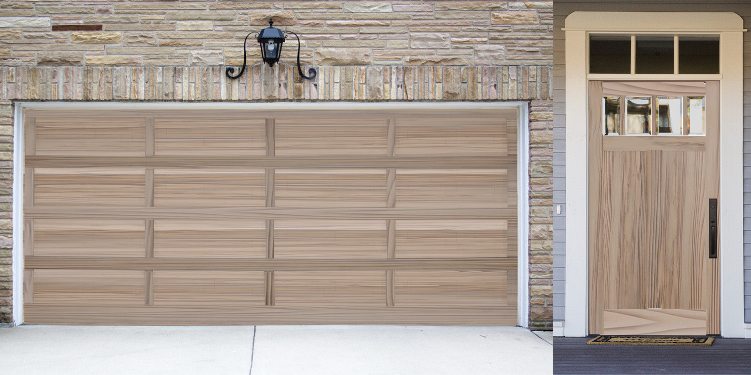 Wood'n Door Kit (Garage Door) - French Oak